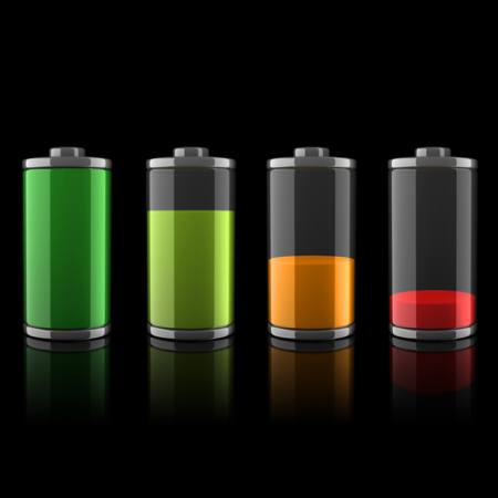 baterija, kanalizacija, žalia, geltona, raudona Koya79 - Dreamstime