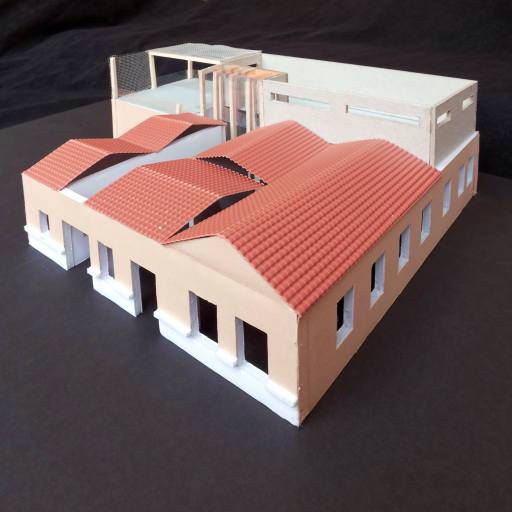 namas, planas, projektas, modelis, stogo Dpikros