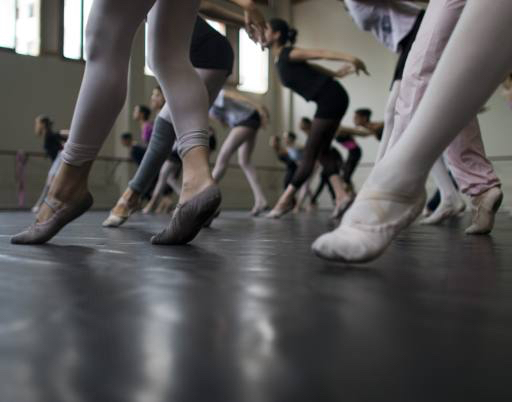 pėdų, šokėja, šokėjai, praktika, moterys, pėdų, grindys Goodlux
