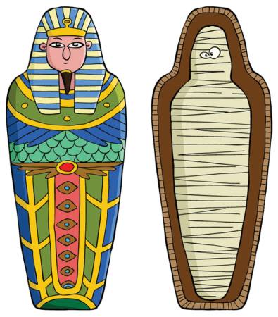 Mumija, negyvas, akys Dedmazay - Dreamstime