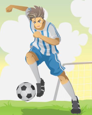 futbolas, sportas, kamuolys, žalia, žaidėjas Artisticco Llc - Dreamstime