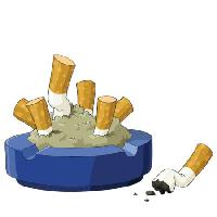 Pixwords Vaizdas su dėklas, rūkymas, cigare, cigare užpakalis, uosio Dedmazay - Dreamstime