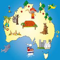 Pixwords Vaizdas su teigia, šalis, žemynas, jūra, vandenynas, valtis, Koala Milena Moiola (Adelaideiside)