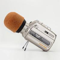 mikrofonas, kasečių grotuvas, įrašas, fotoaparatas, mašina, objektas Elen418 - Dreamstime