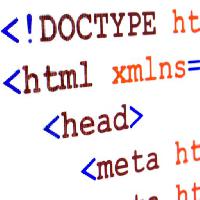 Pixwords Vaizdas su kodas, interneto svetainės, puslapis, DOCTYPE, HTML, galvos, meta Alexeysmirnov
