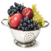 Pixwords Vaizdas su vaisiai, obuoliai, vynuogės, žalia, geltona, juoda Niderlander - Dreamstime