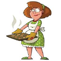 Pixwords Vaizdas su virėjas, tortas, mama, motina, karšta Dedmazay - Dreamstime