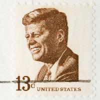 pinigai, senas, Kennedy, JAV dolerio, centas John Kropewnicki - Dreamstime