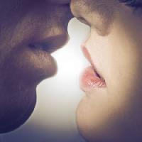 Pixwords Vaizdas su bučinys, moteris, burnos, vyras, lūpos Bowie15 - Dreamstime