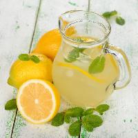 citrinos, citrinos, mėtų, gėrimas Olga Vasileva (Olyina)