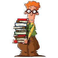 Pixwords Vaizdas su knygos, akiniai, vyras Dedmazay - Dreamstime