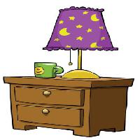 Pixwords Vaizdas su Žibintas, jo stendas, puodelis, stalčius, Mėnulis, žvaigždės Dedmazay - Dreamstime