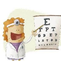 Pixwords Vaizdas su akis, testus, gydytojas, moteris, brėžinys Jrcasas