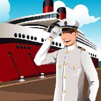 Pixwords Vaizdas su valtis, jachta, vyras, kapitonas, žmogus, raudona, dangus Artisticco Llc (Artisticco)
