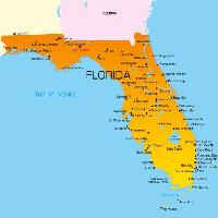 Pixwords Vaizdas su teigia, šalis, JAV, Florida, žemėlapis Ruslan Olinchuk (Olira)