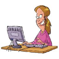 Pixwords Vaizdas su moteris, kompiuteris, aptarimas, palaikymas, pagalba, klaviatūra Dedmazay - Dreamstime