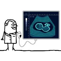 Pixwords Vaizdas su kūdikio, gydytojas, monitorius, ekranas N.l - Dreamstime